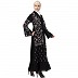 Premium Front open abaya with full Zari embroidery work